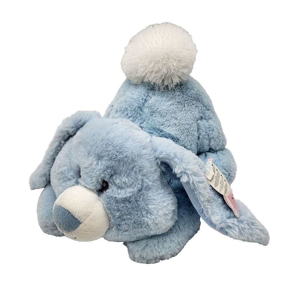 Aurora Baby Ebba Dewey Aiden Blue Bunny Rabbit Plush 10" Floppy Ears 20829